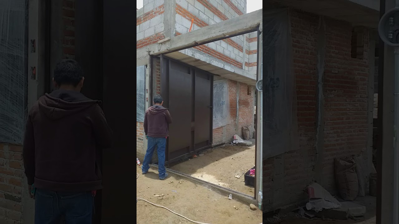 Puertas de garaje con pestillo lateral